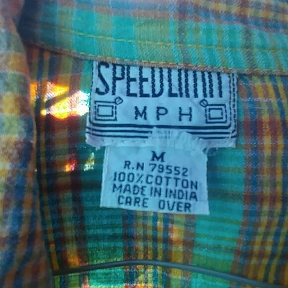Speed limit Half jacket (plaid) - Picture 2 of 8